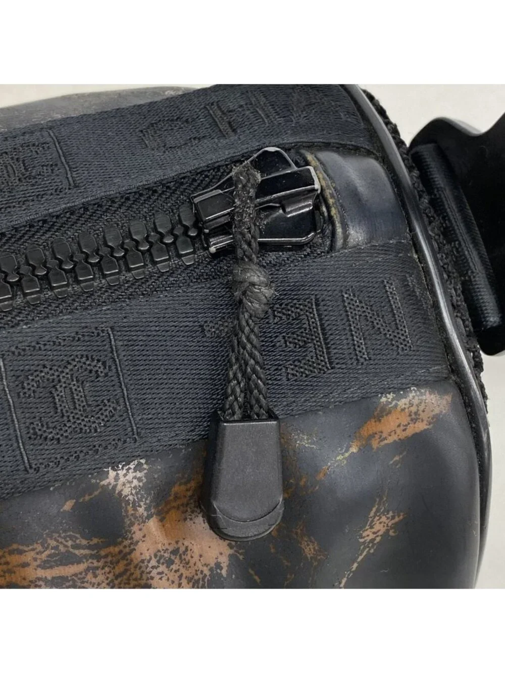 Chanel Shoulder Bag Sports Rubber Black